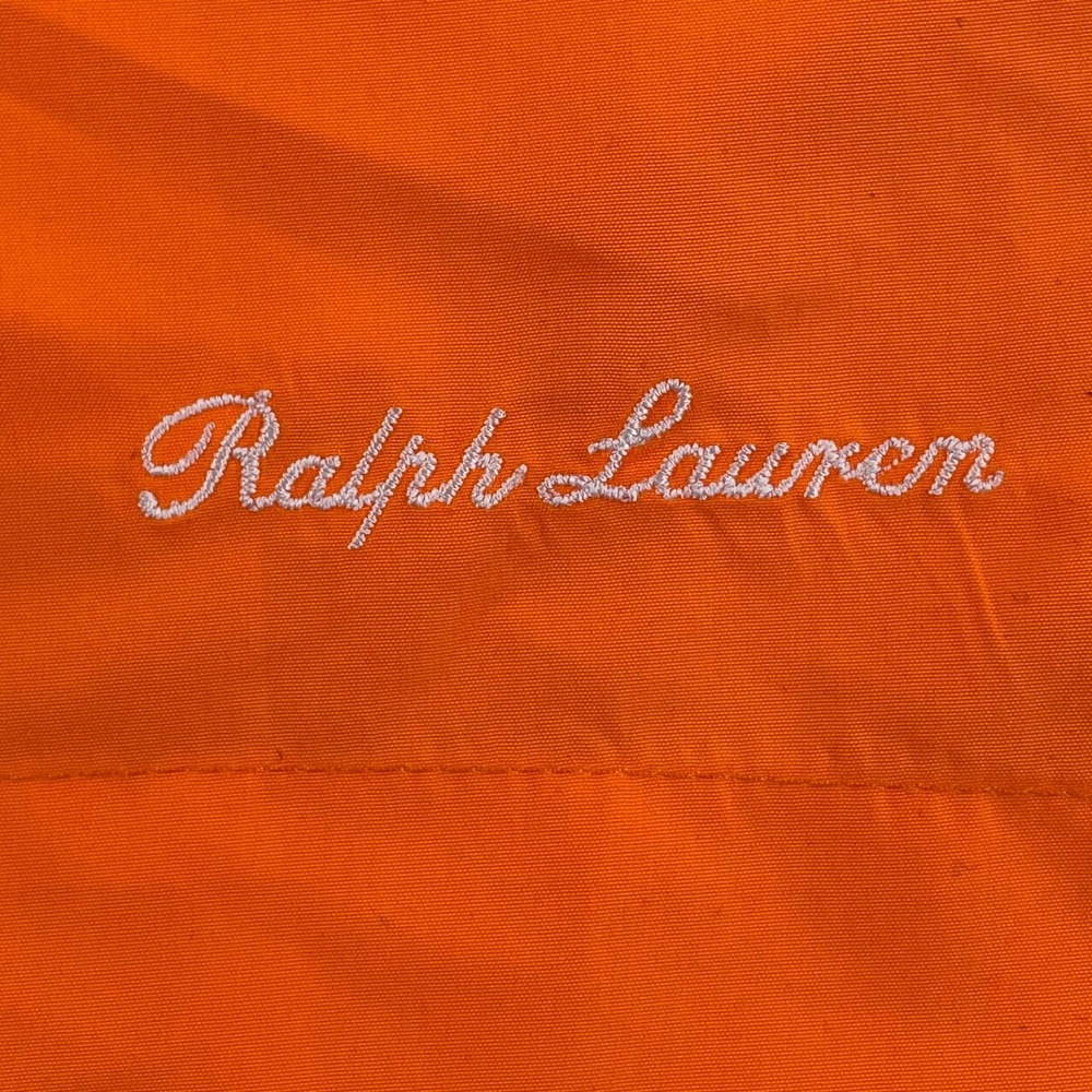 Polo Ralph Lauren Purple Label‎ Amalfi Swim Trunks Men Large Orange Pop NWT $295 - Picture 4 of 11